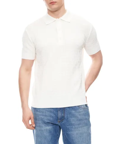 Balmain Поло из шерсти и льна - Артикул: GH1GB044KI03