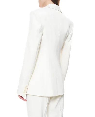Stella McCartney Блейзер однобортный из шерсти - Артикул: 6501373HU707