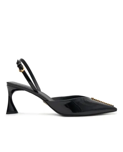 Stella McCartney Туфлі-слінгбеки Elsa лаковані - Артикул: 810604AP0AP0