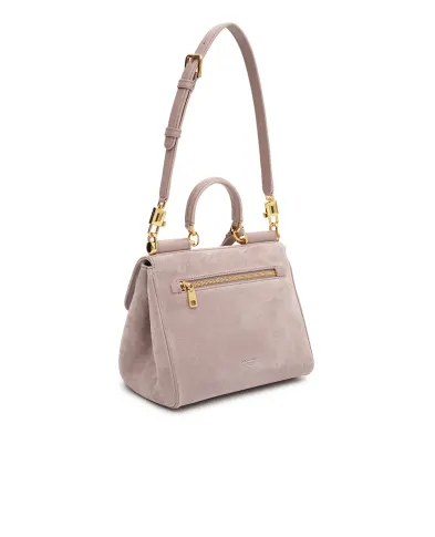 Dolce&Gabbana Сумка My Sicily Small з телячої замші - Артикул: BB7781-BO903
