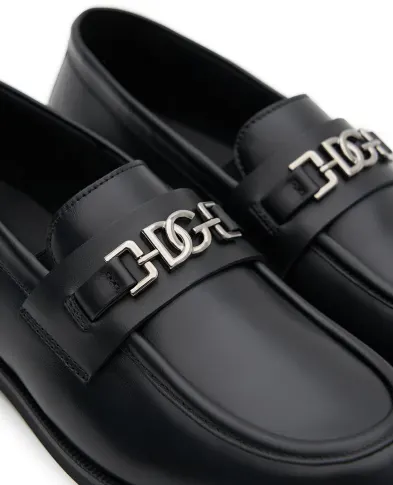 Dolce&Gabbana Детские лоферы из телячьей кожи - Артикул: DA5319-A6M18-XL