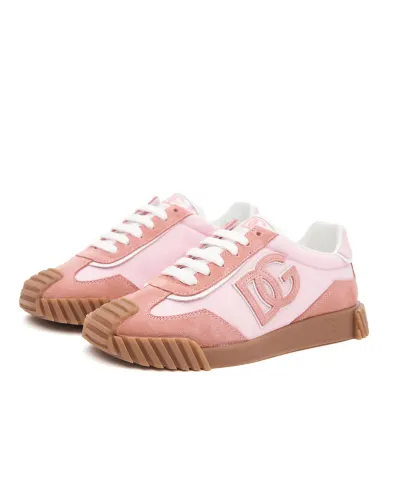 Dolce&Gabbana Дитячі кросівки DG Athletic із замші та нейлону - Артикул: D11450-A3M45-L