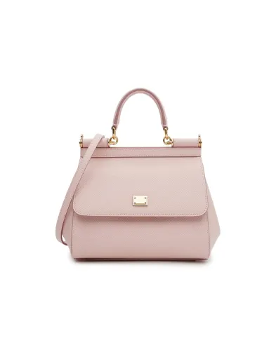 Dolce&Gabbana Сумка Sicily Medium из телячьей кожи - Артикул: BB6003-B1001