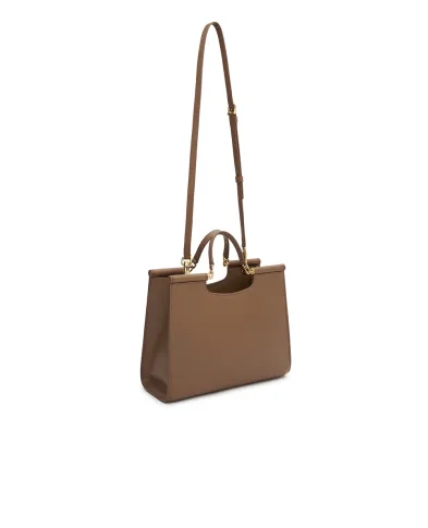 Dolce&Gabbana Кожаная сумка Sicily Small - Артикул: BB7728-B7321