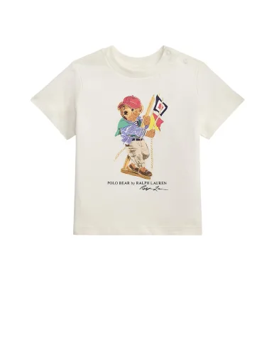 Polo Ralph Lauren Дитяча футболка Polo Bear - Артикул: 320A12428002
