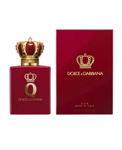 Dolce&Gabbana Парфумована вода Q Elixir Dolce&Gabbana Parfum, 50 мл - Артикул: P1KQ1L10-Queen Elixir