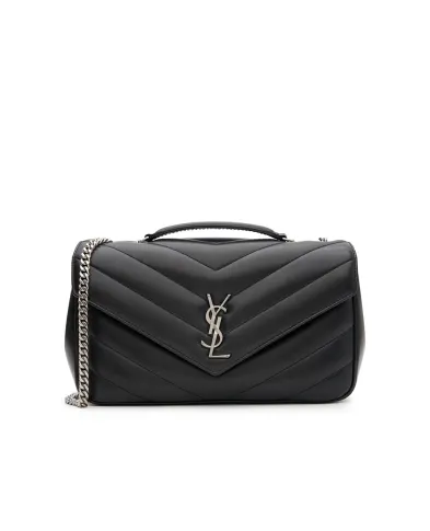 Saint Laurent Сумка LOULOU Medium из овечьей кожи - Артикул: 801439-AAE4Y