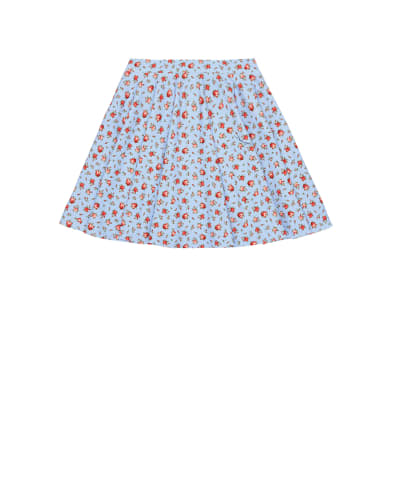Dolce&Gabbana Детская юбка с цветочным принтом - Артикул: L5JIC2-HSGAI-B