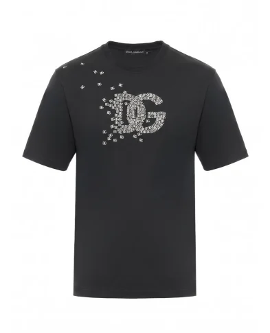 Dolce&Gabbana Футболка з принтом логотипа - Артикул: G8PN9T-G7P9Z