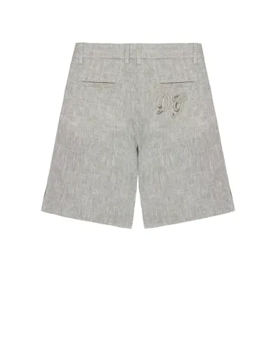 Dolce&Gabbana Детские шорты из льна (костюм) - Артикул: L44Q00-FU4LG-S