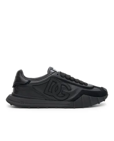 Dolce&Gabbana Кроссовки DG Athletic из телячьей кожи и замши - Артикул: CS2384-A0569