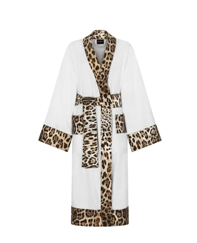 Dolce&Gabbana Халат из махрового хлопка - Артикул: TCF010-TCAGO