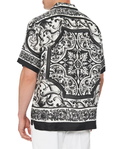 Dolce&Gabbana Рубашка Hawaii из шелка - Артикул: G5JH9T-HI1S6