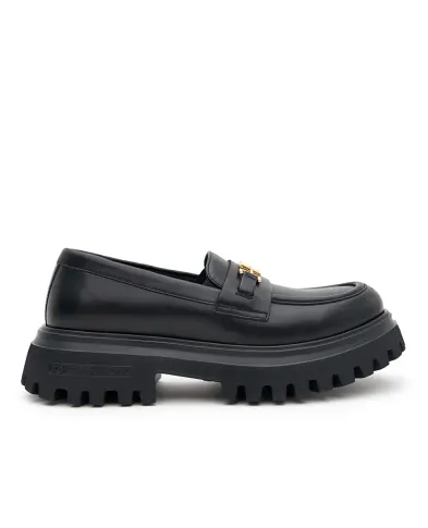 Dolce&Gabbana Дитячі шкіряні лофери - Артикул: D11351-A1065-M