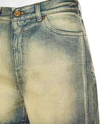 Balmain Шорты джинсовые - Артикул: GF0MA156DG21