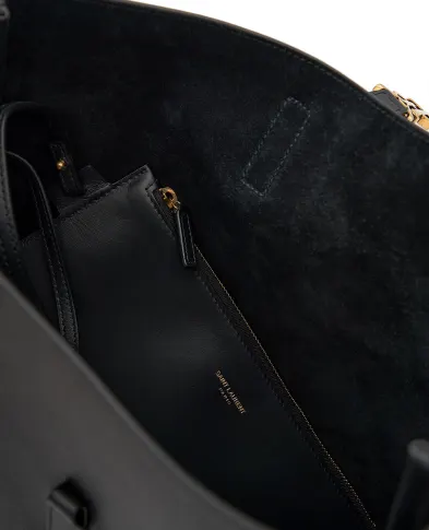 Saint Laurent Сумка LE 5À7 Large з телячої шкіри - Артикул: 850545-AAAUQ