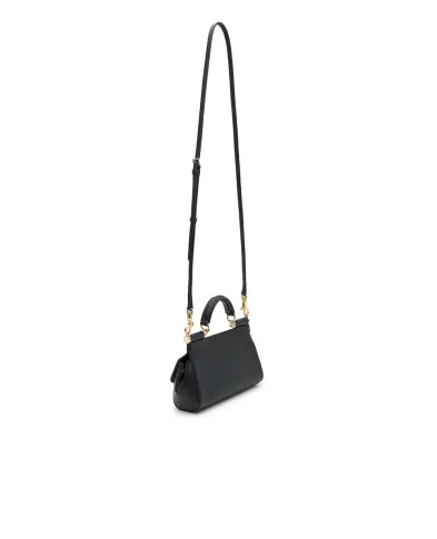 Dolce&Gabbana Шкіряна сумка Sicily Small - Артикул: BB7116-B1001