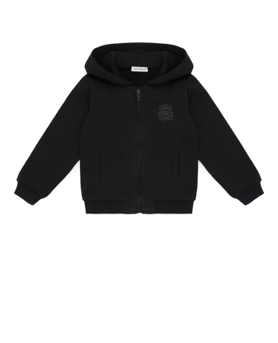 Dolce&Gabbana Детская толстовка с капюшоном (костюм) - Артикул: L1JWNZ-G7QK2