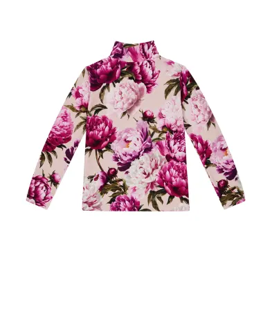 Dolce&Gabbana Дитячий гольф в квітковий принт - Артикул: L5JTLE-G7QZU-B
