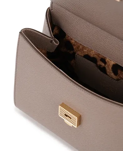 Dolce&Gabbana Шкіряна сумка Sicily Medium - Артикул: BB6003-B1001