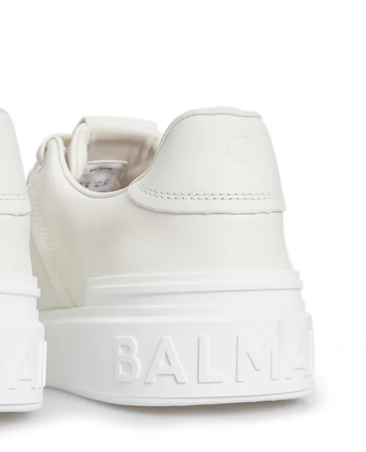 Balmain Шкіряні снікери B-Court - Артикул: AM1VI288LVTR