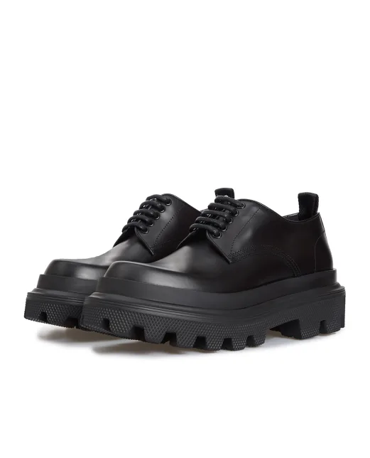 Dolce&Gabbana Кожаные дерби - Артикул: A10794-AB640