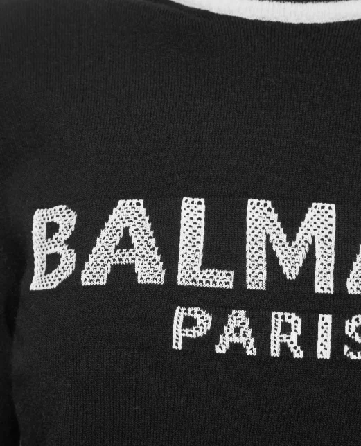 Balmain Вовняний джемпер - Артикул: WF1KA000K225