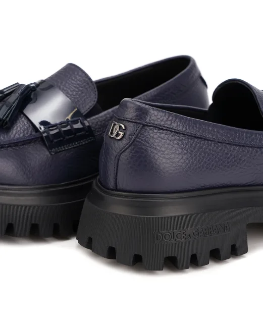 Dolce&Gabbana Дитячі шкіряні туфлі - Артикул: D11268-A7037-L