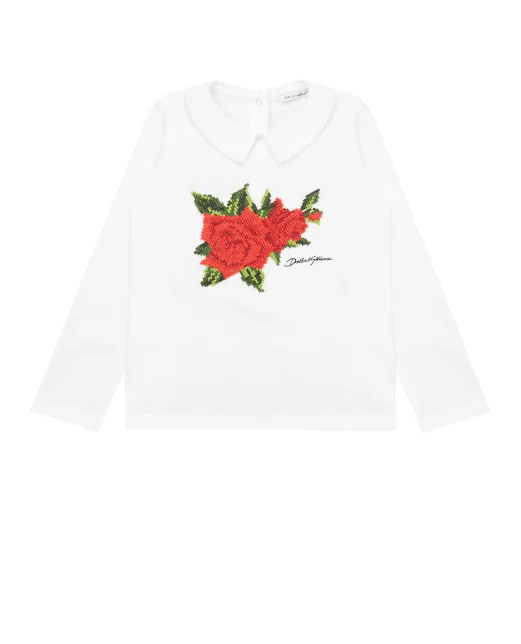 Dolce&Gabbana Дитячий лонгслів - Артикул: L2JTGC-G7XUV