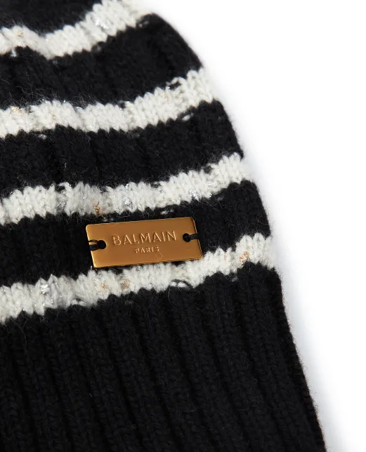 Balmain Кашемірова шапка - Артикул: BF1XC030KE84