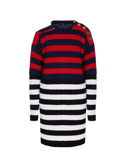 Balmain Вовняна сукня - Артикул: WF0RF020K339
