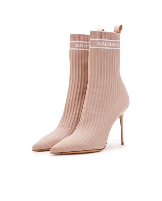 Balmain Ботильоны Ankle Boot Skye - Артикул: CN1TA641TSKT-s