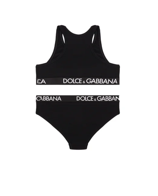 Dolce&Gabbana Дитячий комплект білизни (топ, трусики) - Артикул: L5J713-FUGNE