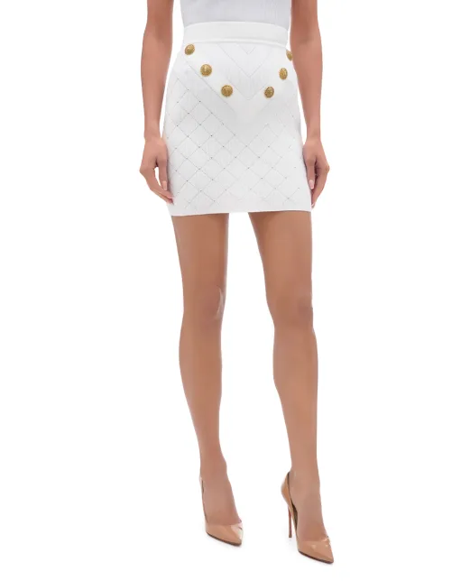 Balmain Спідниця - Артикул: CF1LB004KF53