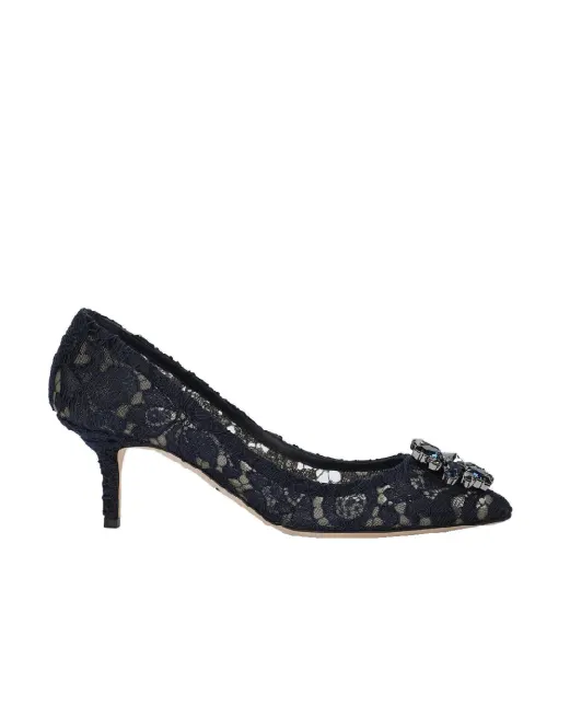 Dolce&Gabbana Кружевные лодочки Rainbow Lace - Артикул: CD0066-AL198