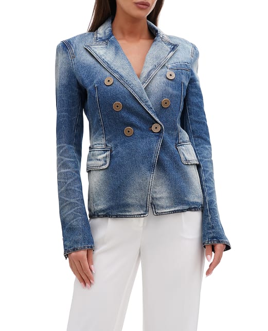 Balmain Джинсовый жакет - Артикул: BF1SG170DD64