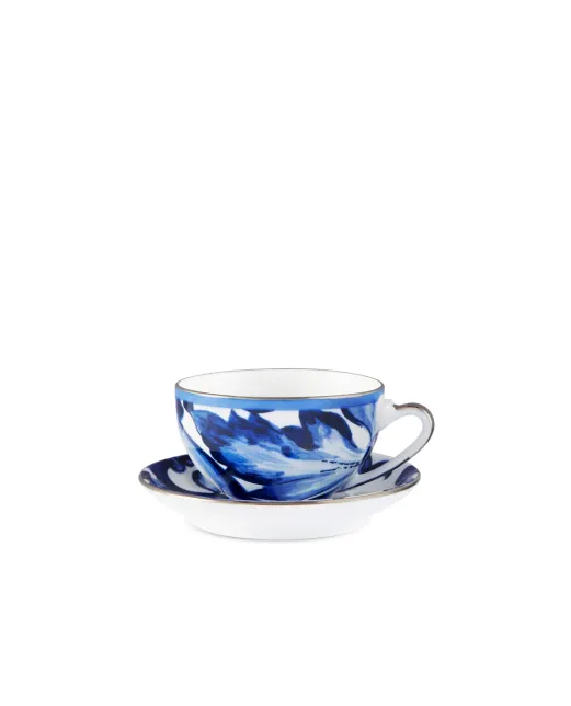 Dolce&Gabbana Чайная чашка с блюдцем из фарфора - Артикул: TC0102-TCA41