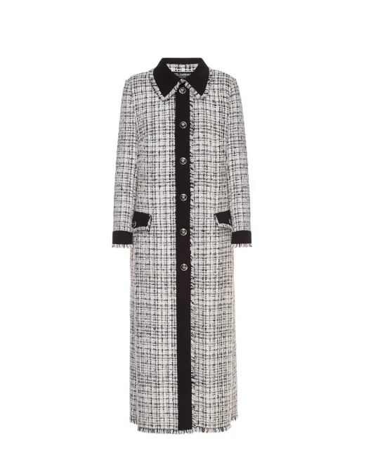 Dolce&Gabbana Твідове пальто - Артикул: F0AA5T-FMMFT