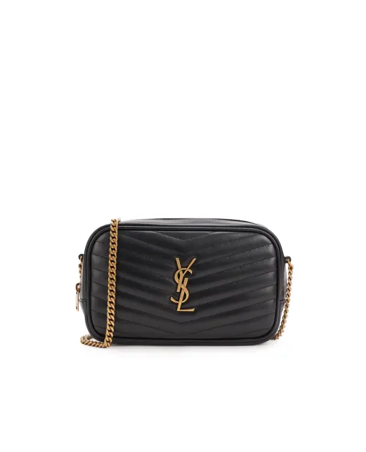 Saint Laurent Шкіряна сумка Lou Mini - Артикул: 748849-DV707