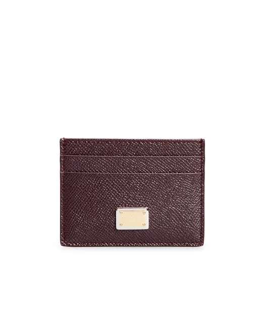 Dolce&Gabbana Кожаная визитница - Артикул: BI0330-A1001