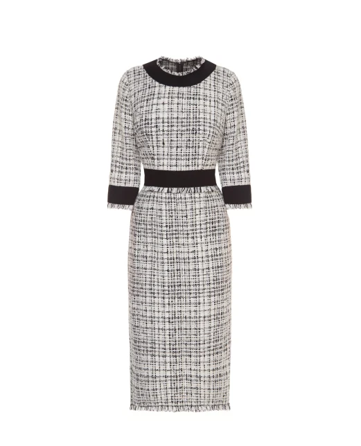 Dolce&Gabbana Твідова сукня - Артикул: F6J0KT-FMMFT
