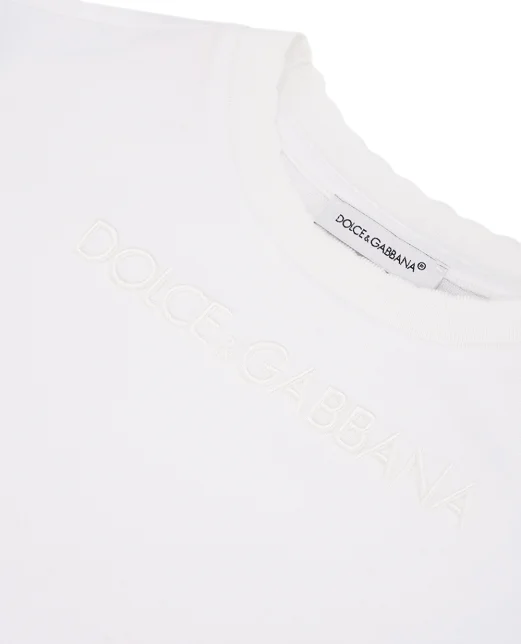 Dolce&Gabbana Дитяча футболка - Артикул: L5JTNJ-G7NXR-S