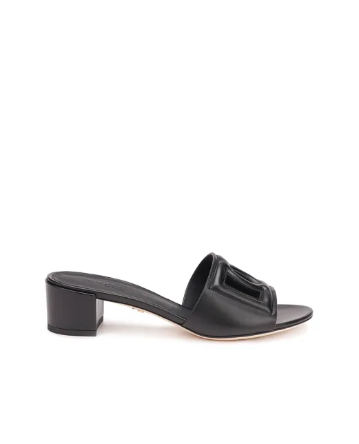 Dolce&Gabbana Шкіряні мюлі - Артикул: CR1139-AY329