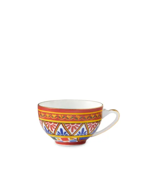 Dolce&Gabbana Чайная чашка с блюдцем из фарфора - Артикул: TC0102-TCA24
