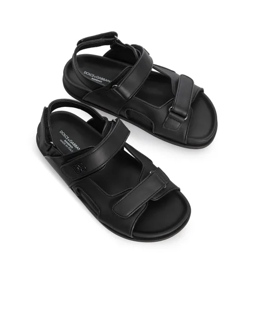 Dolce&Gabbana Дитячі шкіряні сандалі - Артикул: DA5098-A1293-S