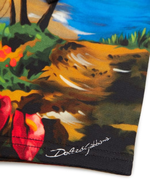 Dolce&Gabbana Детские шорты - Артикул: L1JQN5-G7H0P