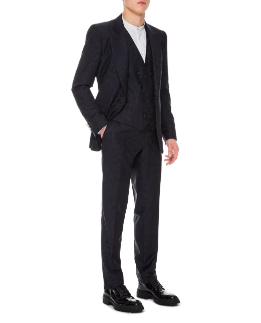 Dolce&Gabbana Шерстяной костюм (пиджак, жилет, брюки) - Артикул: GKEJMT-FJ2B4