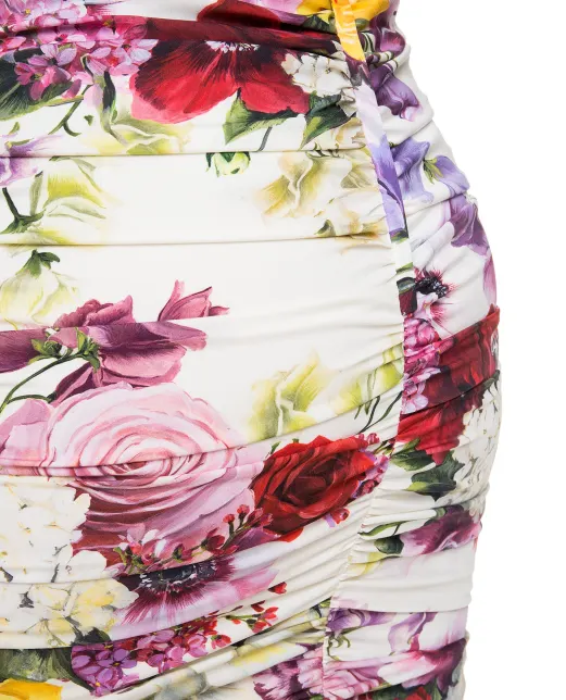 Dolce&Gabbana Шовкова спідниця - Артикул: F4BH2T-FSAX3