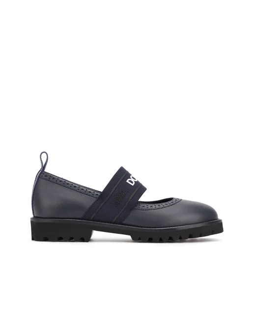 Dolce&Gabbana Дитячі шкіряні туфлі - Артикул: D10960-AW087-M