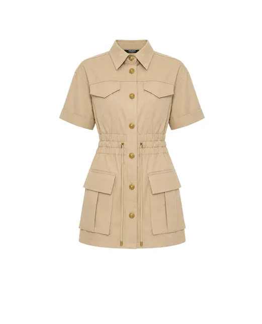 Balmain Сукня-сорочка - Артикул: GF0R7480CG65